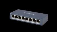 Коммутатор Hikvision DS-3E0508-E(B) 8 Gigabit RJ45 ports, Desktop Steel Case Unmanaged Switch