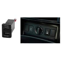 USB разъем в штатную заглушку Toyota-Lexus New Carav 17-204