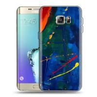 Дизайнерский силиконовый чехол для Самсунг S7 Edge / Samsung Galaxy S7 Edge Живопись