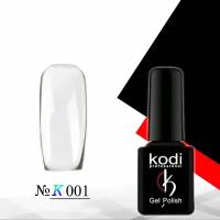 Гель-лак Kodi K001, белый цвет, 7мл, 1 шт
