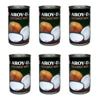 Aroy-D Молоко кокосовое Aroy-D 70% 18.5%, 165 мл, 6 шт