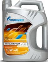 масло gazpromneft diesel premium api cl-4/sl acea e7 10w40 5 л полусинтетическое моторное