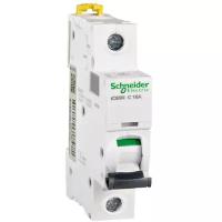 iC65N 1P 16А Автоматический выключатель 1-полюсный, 16А, 6кА (хар-ка C) Schneider Electric, A9F18116