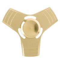 Спиннер метал золотой Alloy Fidget Spinner- Gold Color PACK 6*9*1.8 см