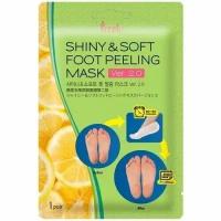 Пилинг-маски для ног с АНА-кислотами Prreti Shiny & Soft Foot Peeling Mask
