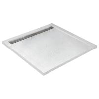 Душевой поддон из искусственного мрамора Cezares 90x80 TRAY-AS-AH-90/80-30-W белый