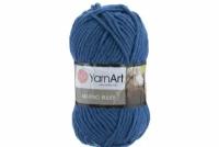 Пряжа YarnArt Merino Bulky 50%шерсть 50%акрил 100г/280м: 551 синий 1 шт