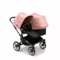 Детская коляска 2 в 1 Bugaboo Donkey5 Duo Graphite/Midnight Black/Morning Pink