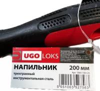 Напильник трехгранный UGO LOKS 200мм