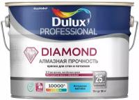 Краска для стен и потолков Dulux Diamond Matt (9 л) матовый, белый