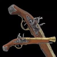 Декоративное сувенирное оружие - Пистоль английский 18 века