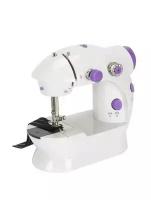 Мини швейная машинка Mini Sewing Machine белая