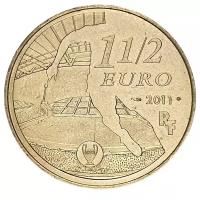 Франция 1 1/2 евро 2011 г. (Олимпик Марсель)