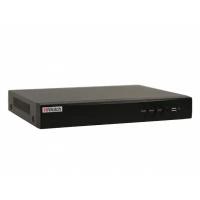 IP Видеорегистратор HiWatch DS-N316/2P(D) 16 IP камер 8МП 4096x2160, 16 PoE портов, 2 SATA 30к/с на канал H.265+ черный