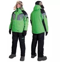 Костюм зимний Alaskan Dakota зеленый/черный 2XL (куртка+полукомбинезон) AWSDGGBXXL