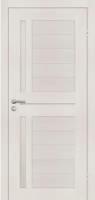 Олови дверь межкомнатная М10 Орегон со стеклом экошпон Дуб белый / OLOVI дверное полотно без притвора Орегон со стеклом 2000х900х35мм экошпон Дуб Дуб