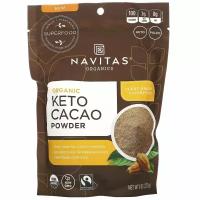 Navitas Organics, Органический кето-какао в порошке, 227 г (8 унций)