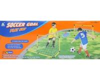 Игра Футбол "SOCCER GOAL" в коробке(ворота 120х57х63см) 2 ворот(Dтрубки=2,5см),мяч(D=13см),насос YF368D