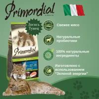 Primordial беззерновой корм для взрослых кошек с лососем и тунцом