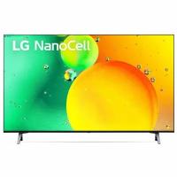 Телевизор 43" LG 43NANO756QA (4K UHD 3840x2160, Smart TV)) черный