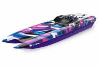 Катера и корабли на радиоуправлении TRAXXAS DCB M41 Widebody TSM (ready to Bluetooth module) PURPLE