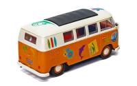 J6032 Сборная модель автомобиля QUICKBUILD Surfin' VW Camper Orange and White