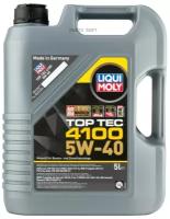 LIQUI MOLY 9511 Масо моторное синтетическое LIQUI MOLY Top Tec 4100 5W40 SN/CF, A3/B4