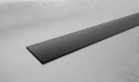 Полоса алюминиевая 15х1,5 мм черный/мат 2,2 м