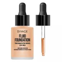 Тональный крем-флюид для лица DIVAGE Fluid Foundation, тон 02