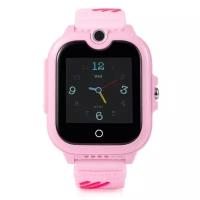 Детские умные часы Smart Baby Watch Wonlex KT13 GPS, WiFi, камера, розовые (водонепроницаемые)