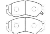 SB NAGAMOCHI BP23369 Колодки тормозные [Fr] MI Delica P02T/13T/A3V/15T/05T/A5V/A5W/25T/B5V/B5W/D5W/B6W 94-99, PB4W/PC4W 9