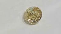 Муассанит Смешанной огранки 4мм Вес 0.3 Ct Yellow/VVS