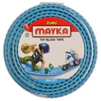 Гибкая лента-скотч Zuru для кубиков Лего "Mayka" 2м/1,5см / Силиконовая лента для конструкторов LEGO, голубая арт. 8302/4