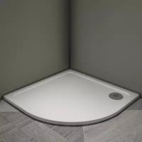 Душевой поддон Veconi Tezeo stone 80x80 см TZ10-80PL-01-19C3 белый