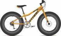 Велосипед STARK Rocket Fat (2021), горный (подростковый), рама 12", колеса 24", оранжевый/черный, 15.9кг [hq-0005326]