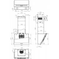 Вытяжка каминная Gorenje Simplicity WHI6SYW белый управление: сенсорное (1 мотор)