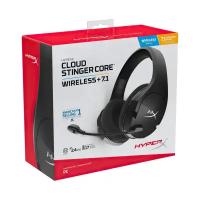 Беспроводная компьютерная гарнитура HyperX Cloud Stinger Core Wireless + 7.1, черный