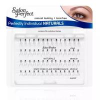 Salon Perfect, Individual Lash Knot-Free - безузелковые пучковые ресницы (черные)