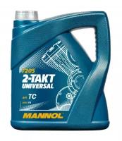 7205-4 mannol 2-takt universal 4 л. минеральное моторное масло для 2т двигателей