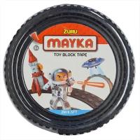 Гибкая лента-скотч Zuru для кубиков Лего "Mayka" 2м/3см / Силиконовая лента для конструкторов LEGO, черная арт. 8303/3