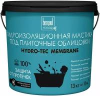 BERGAUF Hidro-Tec Membrane мастика гидроизоляционная под плиточные облицовки (13кг)