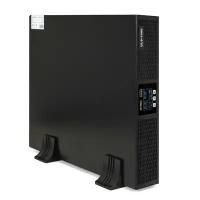 Источник бесперебойного питания EXEGATE On-line PowerExpert ULS-1000.LCD.AVR.4C13.USB.RS232.SNMP.2U <1000VA/1000W, On-Line, PF=1, LCD, 4*C13