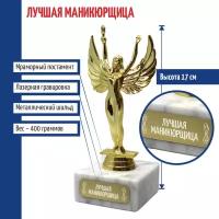 Подарки Статуэтка Ника "Лучшая маникюрщица" (17 см)