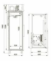 Шкаф холодильный Polair CM110 G