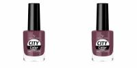 Golden Rose Лак City color nail lacquer 34 какао, 2 шт