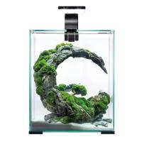 Аквариум с оборудованием AQUAEL SHRIMP SET 30 DAY & NIGHT (29х29х35см) 30л, черный