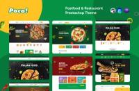 Leo Poco Elementor - Fastfood & Restaurant Prestashop Theme Тема PrestaShop