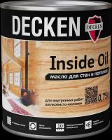 Масло для стен и потолков Decken Insidе Oil венге 0,75 л
