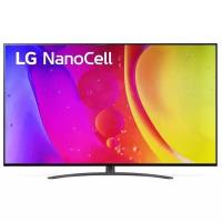 LG Телевизор LG 50" 50NANO826QB.ARUB черный {4K Ultra HD 60Hz DVB-T DVB-T2 DVB-C DVB-S DVB-S2 USB WiFi Smart TV (RUS)}