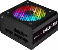 Блок питания Corsair CX550F, 550Вт, черный